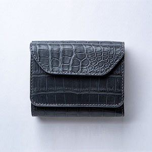 TEAM CROCODILEの3つ折り財布グリーン