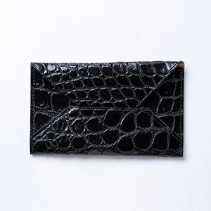TEAM CROCODILEの名刺入れブラック
